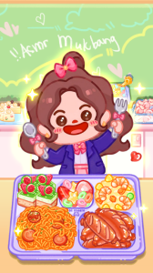 Screenshot Mukbang ASMR Livestream Party Mod APK