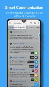 Screenshot SKEDit AI Message Scheduler Mod APK