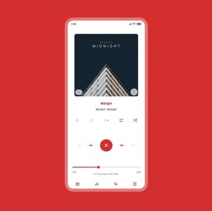 Screenshot Luminous – Poweramp Skin Mod APK