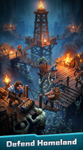 Screenshot Kingdom Fall: Zombie Defense Mod APK