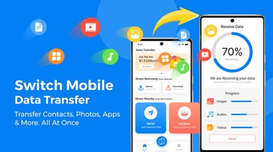 Screenshot Switch Mobile Data Transfer Mod APK
