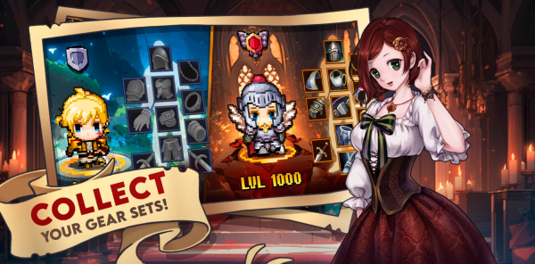 Screenshot The Dark RPG: 2D Pixel Game Mod APK