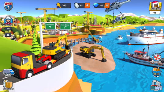 Screenshot Truckrise: US Truck Empire Mod APK