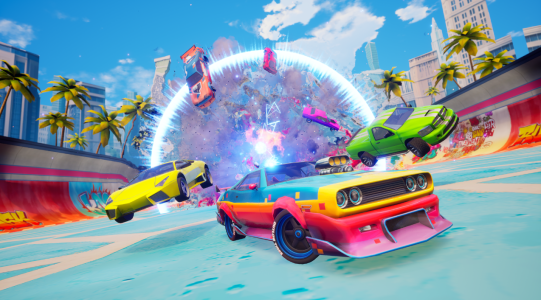 Screenshot Cars Royale: League of Rocket Mod APK