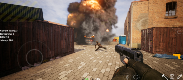 Screenshot Zombie Chaos Mod APK