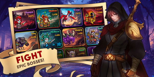 Screenshot The Dark RPG: 2D Pixel Game Mod APK