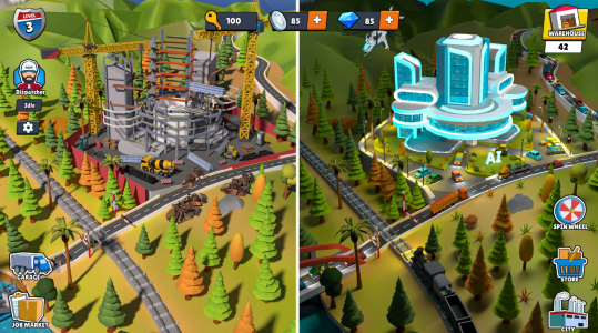 Screenshot Truckrise: US Truck Empire Mod APK