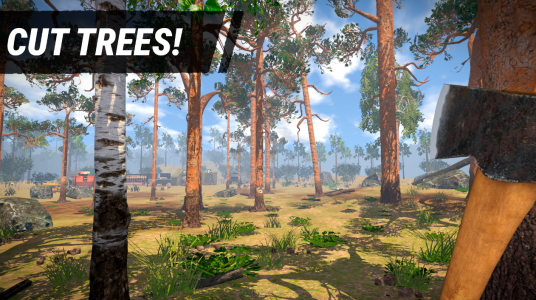 Screenshot Lumberjack Simulator 3D Mod APK