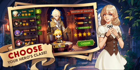 Screenshot The Dark RPG: 2D Pixel Game Mod APK