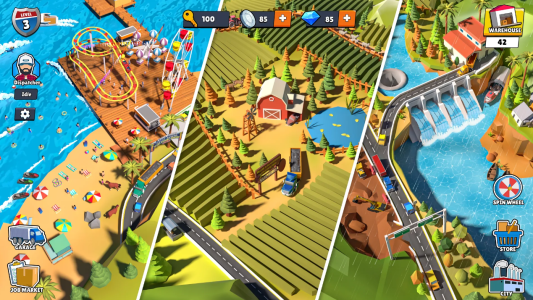 Screenshot Truckrise: US Truck Empire Mod APK