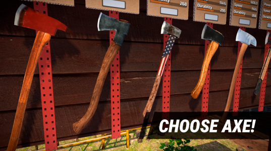 Screenshot Lumberjack Simulator 3D Mod APK