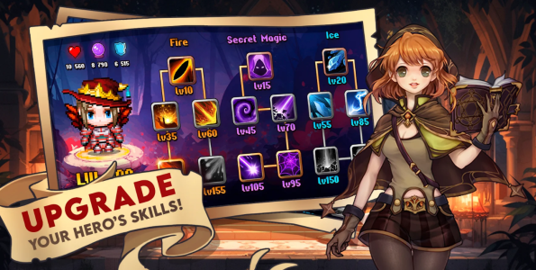 Screenshot The Dark RPG: 2D Pixel Game Mod APK