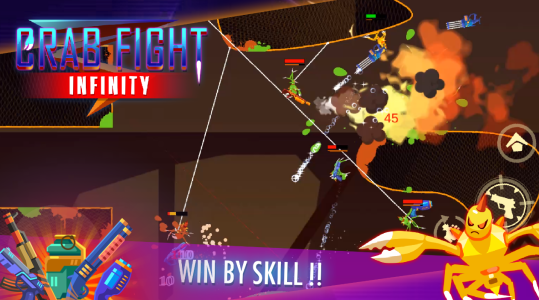 Screenshot Crab Fight Infinity Mod APK