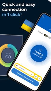 Screenshot VPN Ukraine Mod APK