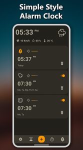Screenshot Alarm Clock Pro Mod APK