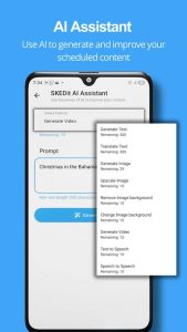 Screenshot SKEDit AI Message Scheduler Mod APK