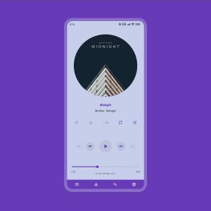 Screenshot Luminous – Poweramp Skin Mod APK
