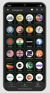 Screenshot PLAYFy TV Mod APK