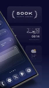 Screenshot Glassify Widgets Mod APK