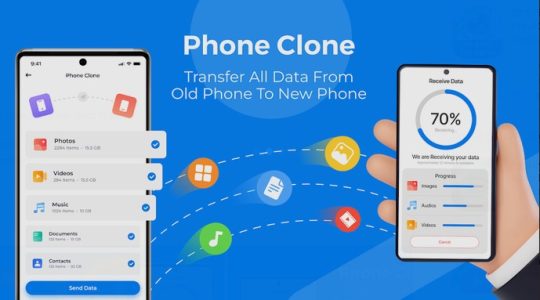 Screenshot Switch Mobile Data Transfer Mod APK