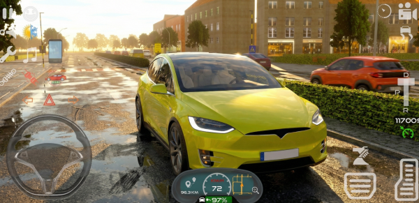 Screenshot Electric Car Simulator Real 3D Mod APK