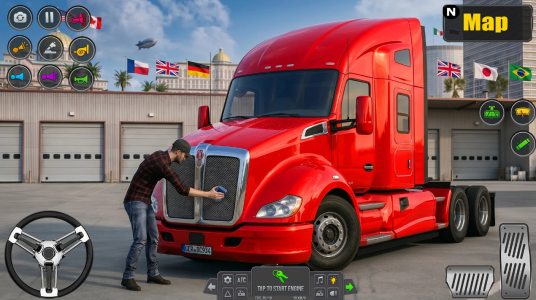 Screenshot America Cargo Truck Driving 3D Mod APK