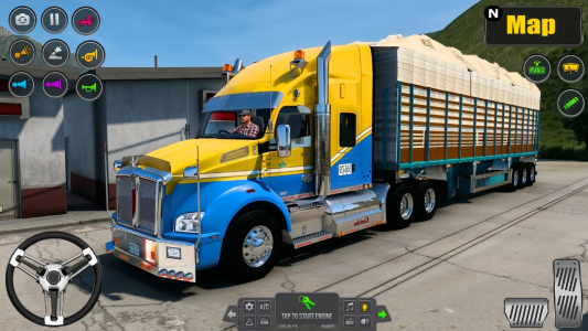 Screenshot America Cargo Truck Driving 3D Mod APK