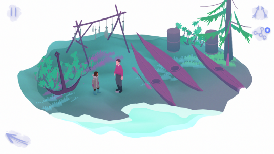 Screenshot Inua - A Story in Ice and Time Mod APK