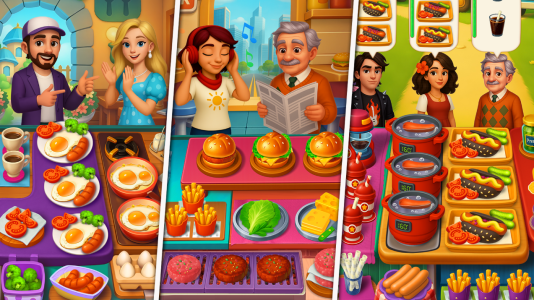Screenshot Cooking Blast: Restaurant Game Mod APK