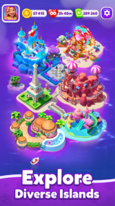 Screenshot Pop Island: Match & Build Mod APK
