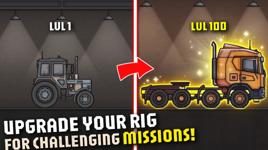 Screenshot Rust Truck: Wasteland Delivery Mod APK