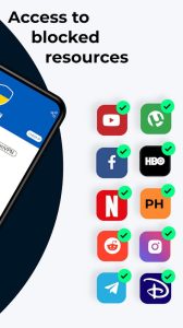 Screenshot VPN Ukraine Mod APK