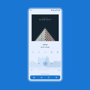 Screenshot Luminous – Poweramp Skin Mod APK