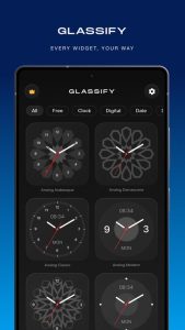 Screenshot Glassify Widgets Mod APK