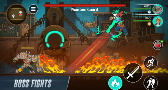 Screenshot Driftfall: Pixel Action RPG Mod APK