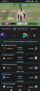 Screenshot CricZ TV Mod APK