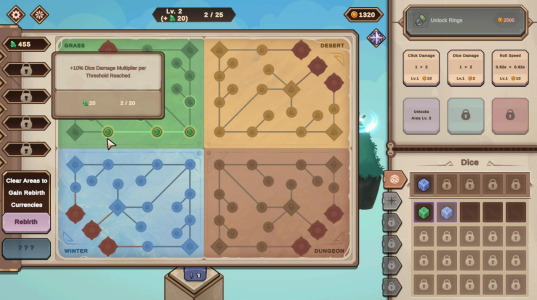 Screenshot Desktop Nard: Dice Idle Mod APK