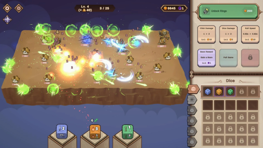 Screenshot Desktop Nard: Dice Idle Mod APK