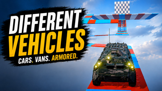 Screenshot Car Skill Test: Stunt Parkour Mod APK