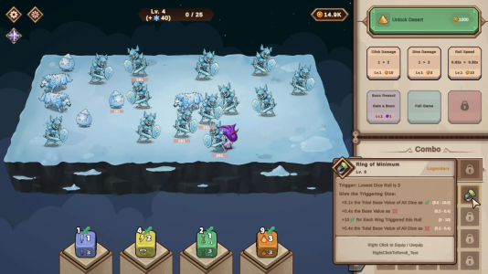 Screenshot Desktop Nard: Dice Idle Mod APK