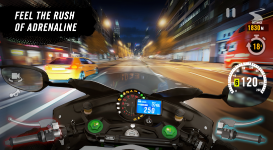 Screenshot Motor Tour Biker's Challenge Mod APK