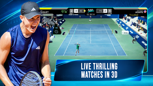 Screenshot Tennis Manager 26 - MY PLAYER Mod APK