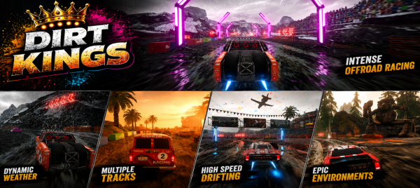 Screenshot Dirt Kings - Offroad Racing Mod APK