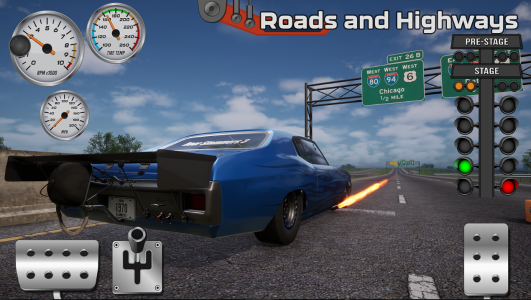 Screenshot Door Slammers 3 Drag Racing Mod APK