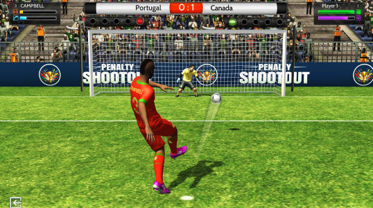 Screenshot Penalty Shootout World Soccer Mod APK