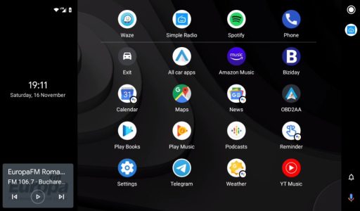 Screenshot Headunit Reloaded Emulator HUR Mod APK