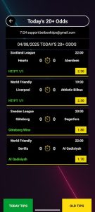 Screenshot Betbook Betting Tips Mod APK