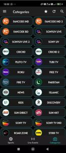 Screenshot CricZ TV Mod APK