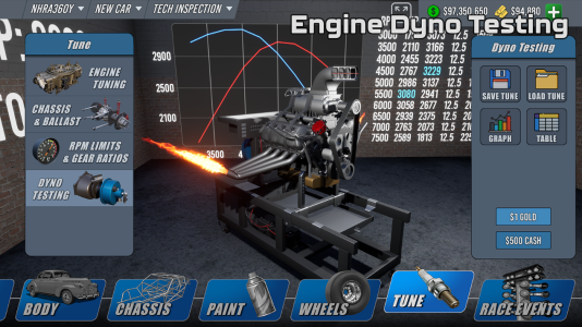 Screenshot Door Slammers 3 Drag Racing Mod APK