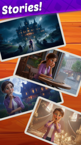 Screenshot Solitaire Story - Ava's Manor Mod APK